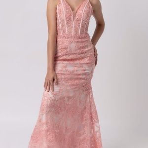 Light Pink prom dress